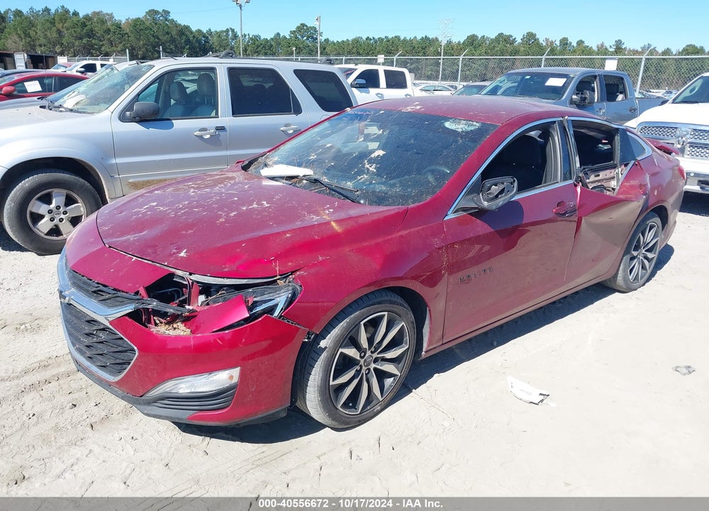 2020 CHEVROLET MALIBU FWD RS VIN: 1G1ZG5ST8LF058844