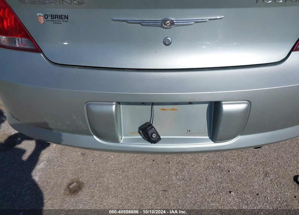 2005 CHRYSLER SEBRING TOURING VIN: 1C3EL56R45N609008