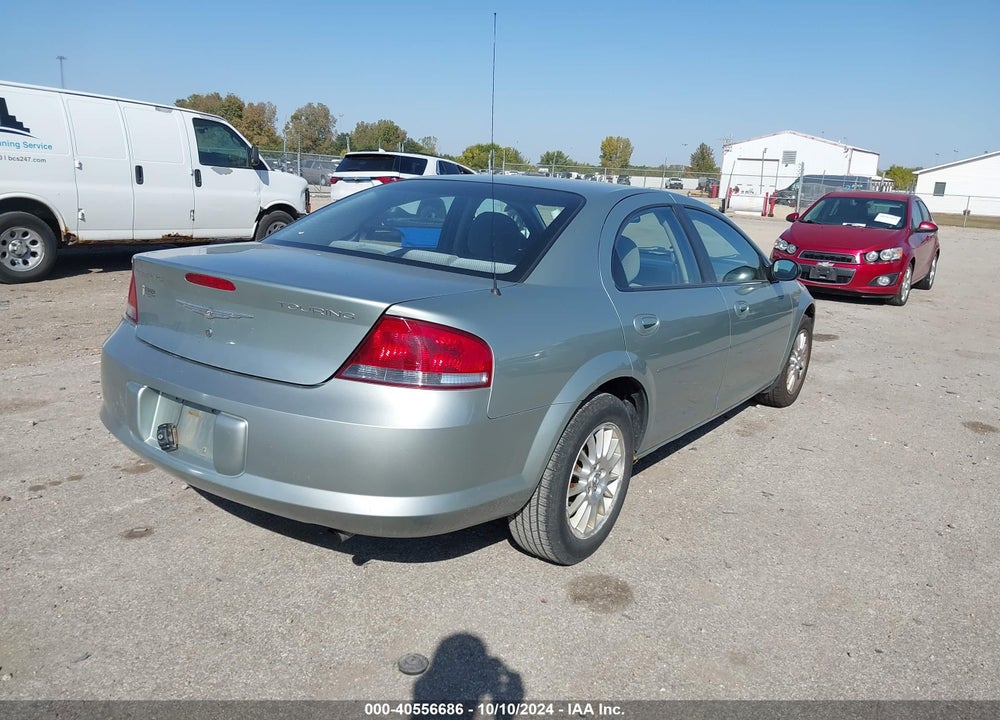 2005 CHRYSLER SEBRING TOURING VIN: 1C3EL56R45N609008