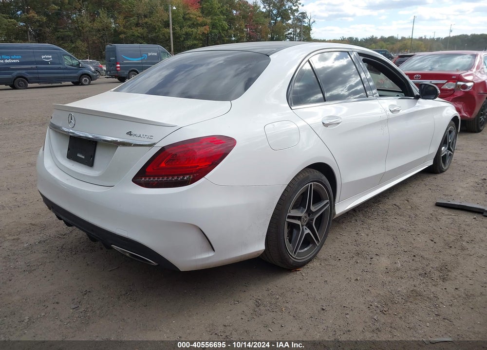 2020 MERCEDES-BENZ C 300 4MATIC VIN: W1KWF8EB0LR596685