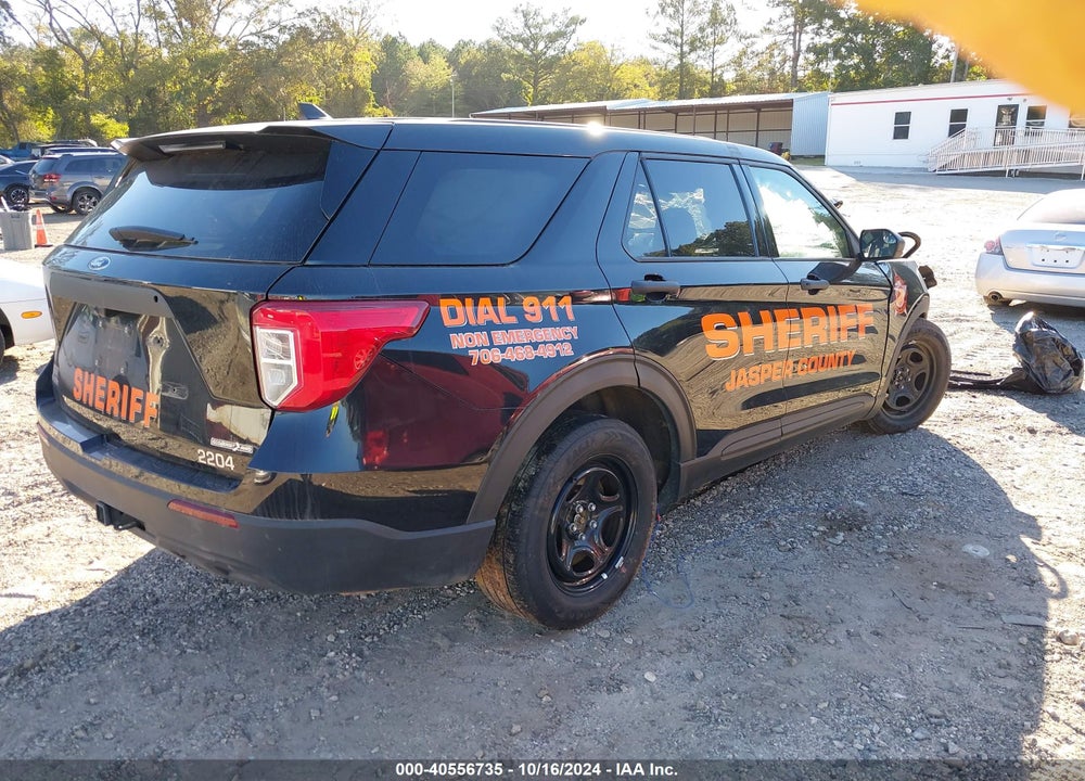 2022 FORD POLICE INTERCEPTOR UTILITY VIN: 1FM5K8AC7NGB17625