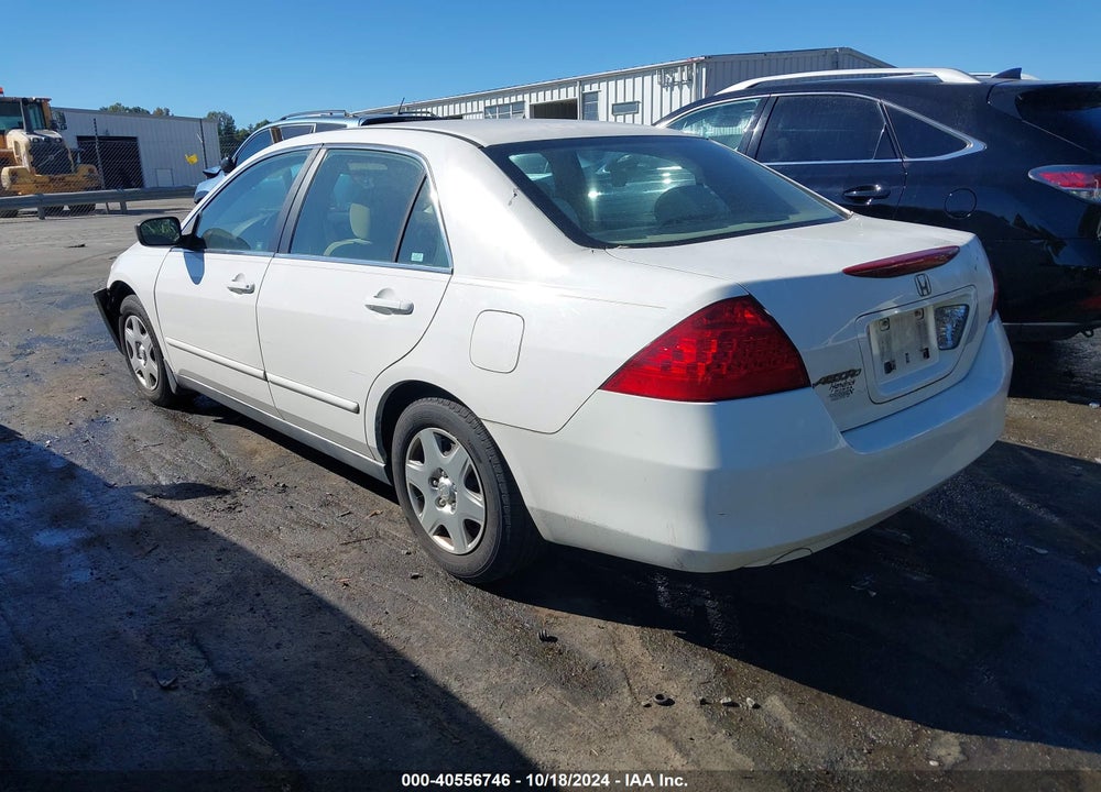 2007 HONDA ACCORD VIN: 3HGCM56487G710148
