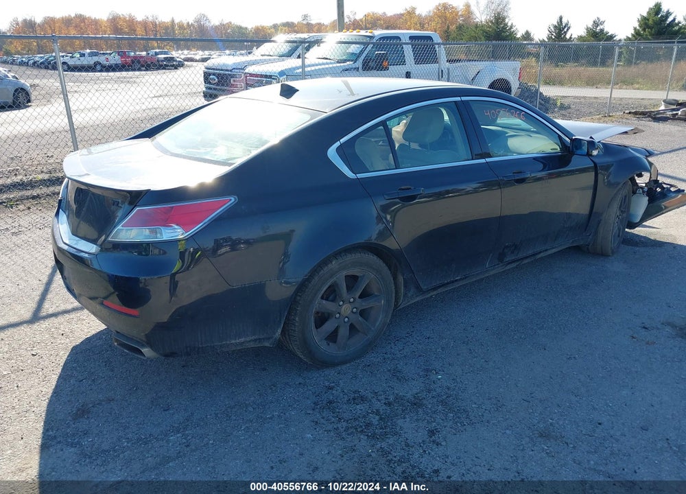 2012 ACURA TL 3.5 VIN: 19UUA8F51CA801620
