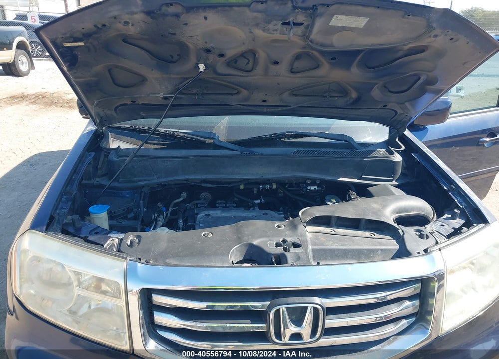 2013 HONDA PILOT EX VIN: 5FNYF4H40DB055765