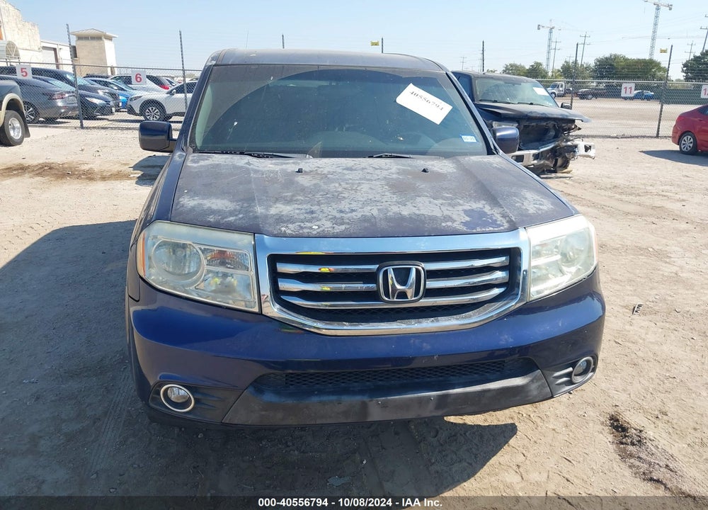 2013 HONDA PILOT EX VIN: 5FNYF4H40DB055765