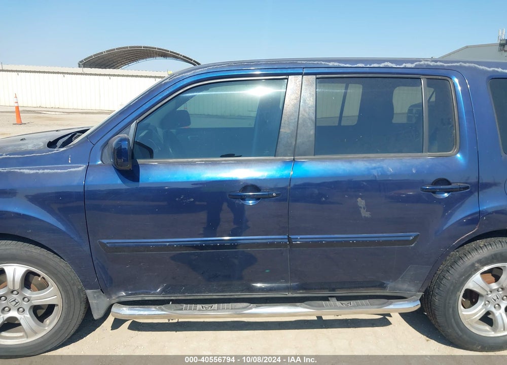 2013 HONDA PILOT EX VIN: 5FNYF4H40DB055765