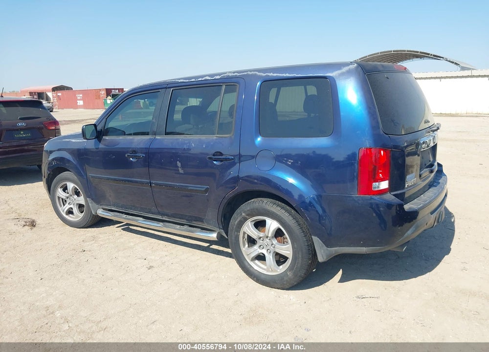 2013 HONDA PILOT EX VIN: 5FNYF4H40DB055765