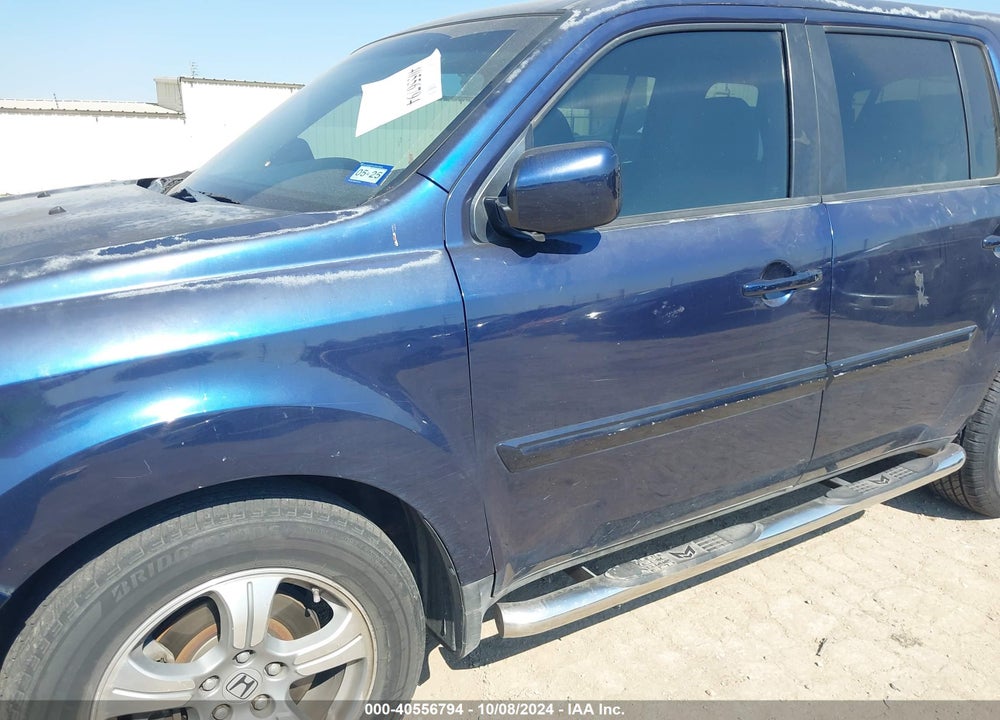 2013 HONDA PILOT EX VIN: 5FNYF4H40DB055765