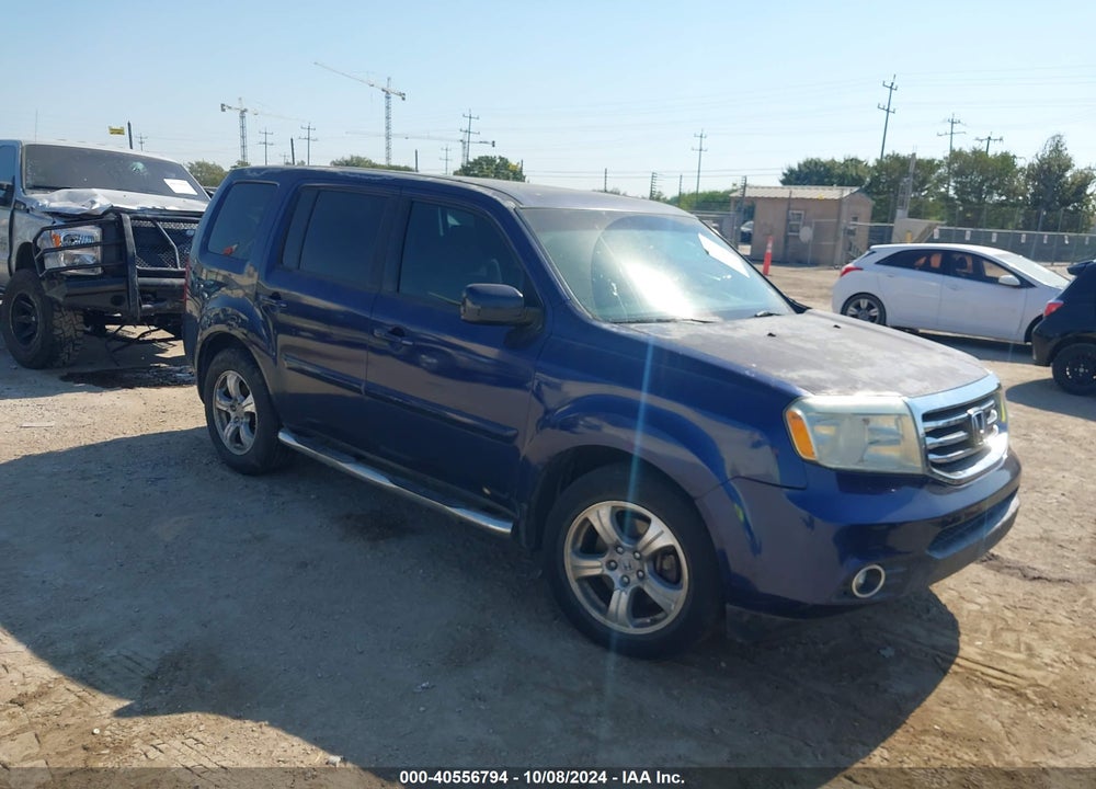 2013 HONDA PILOT EX VIN: 5FNYF4H40DB055765