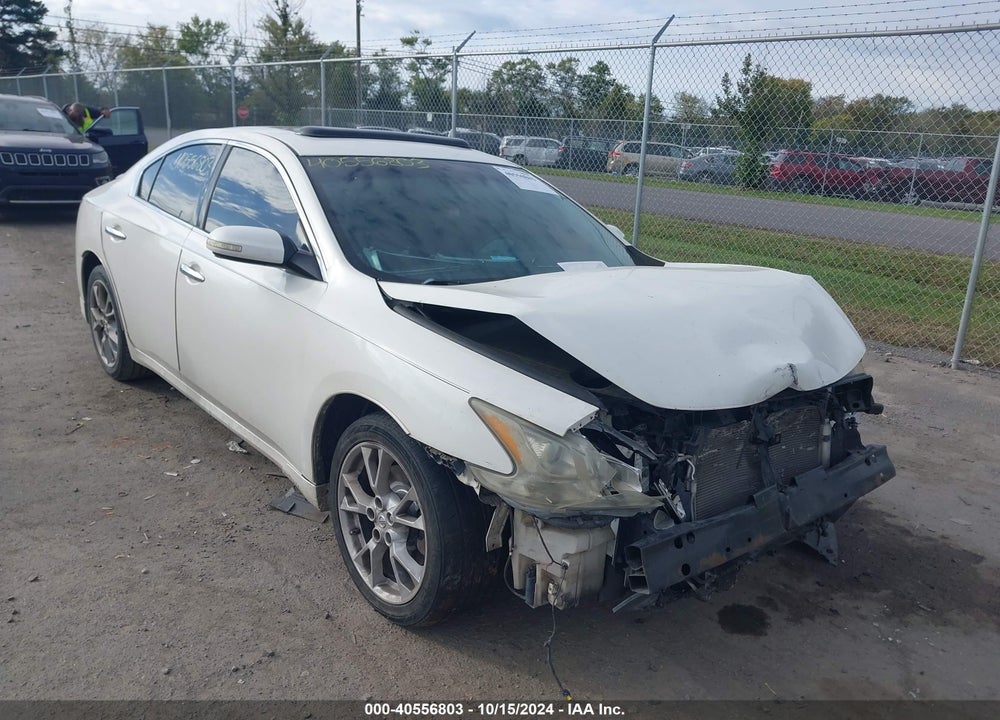 2012 NISSAN MAXIMA 3.5 SV VIN: 1N4AA5AP2CC801628