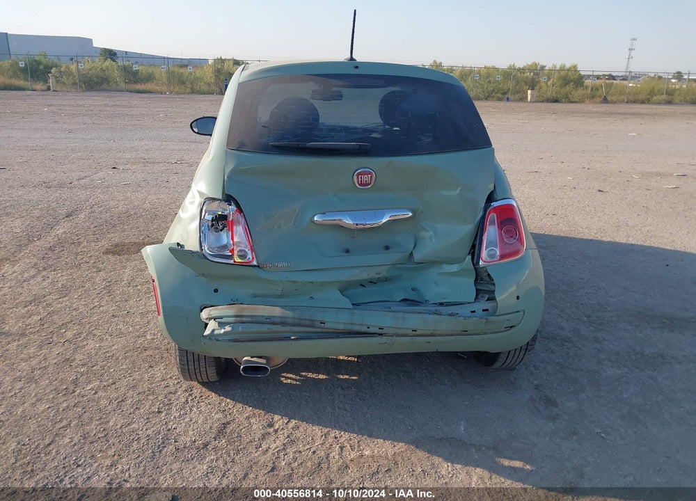 2013 FIAT 500 LOUNGE VIN: 3C3CFFCR5DT623345