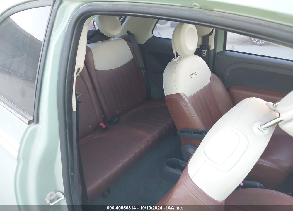 2013 FIAT 500 LOUNGE VIN: 3C3CFFCR5DT623345