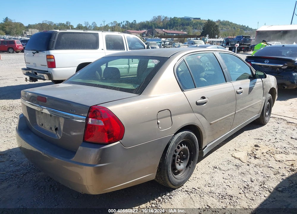 2007 CHEVROLET MALIBU LS VIN: 1G1ZS58F07F228958