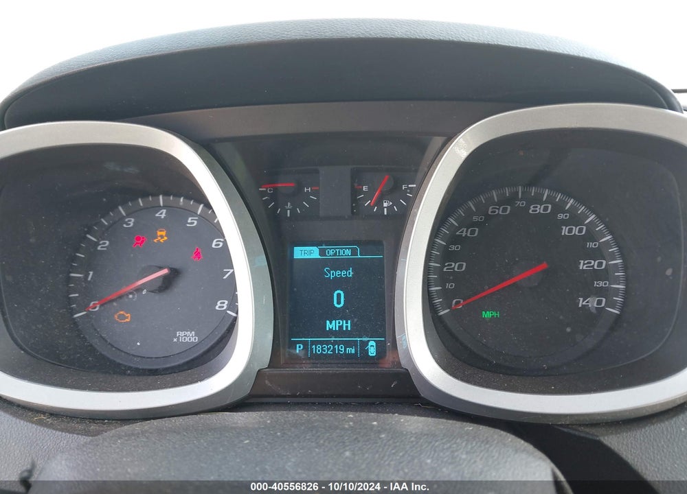 2013 CHEVROLET EQUINOX 1LT VIN: 2GNALDEK2D1221856