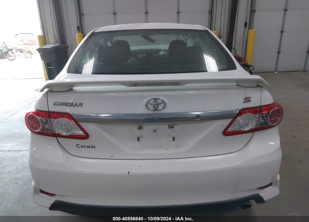 2013 TOYOTA COROLLA S VIN: 5YFBU4EE5DP165319