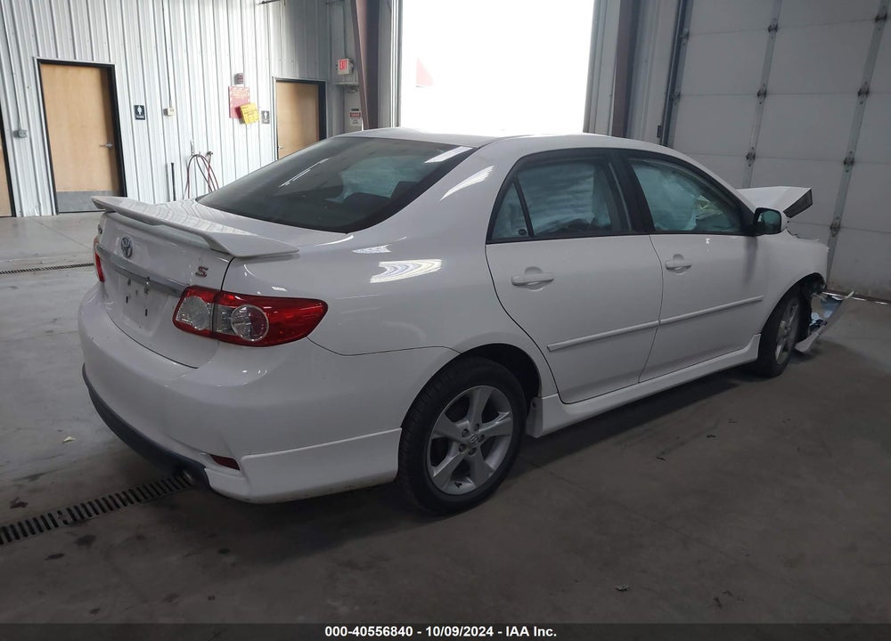 2013 TOYOTA COROLLA S VIN: 5YFBU4EE5DP165319