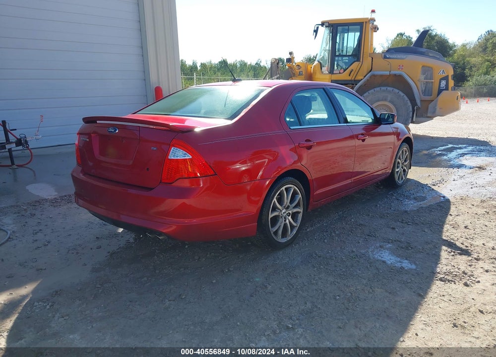 2011 FORD FUSION SE VIN: 3FAHP0HA3BR290769