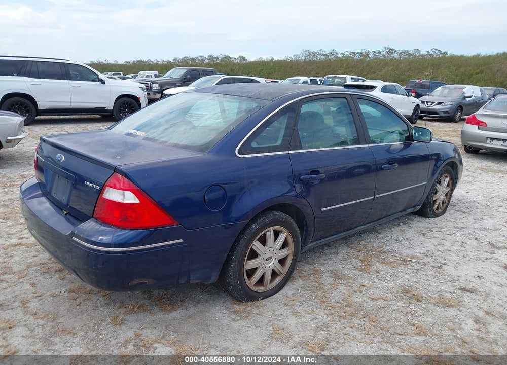 2006 FORD FIVE HUNDRED LIMITED VIN: 1FAFP25176G149644