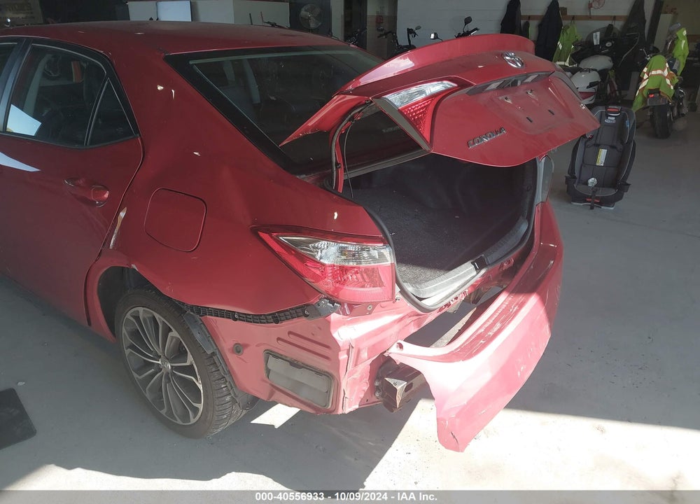 2015 TOYOTA COROLLA S PLUS VIN: 2T1BURHE0FC459917
