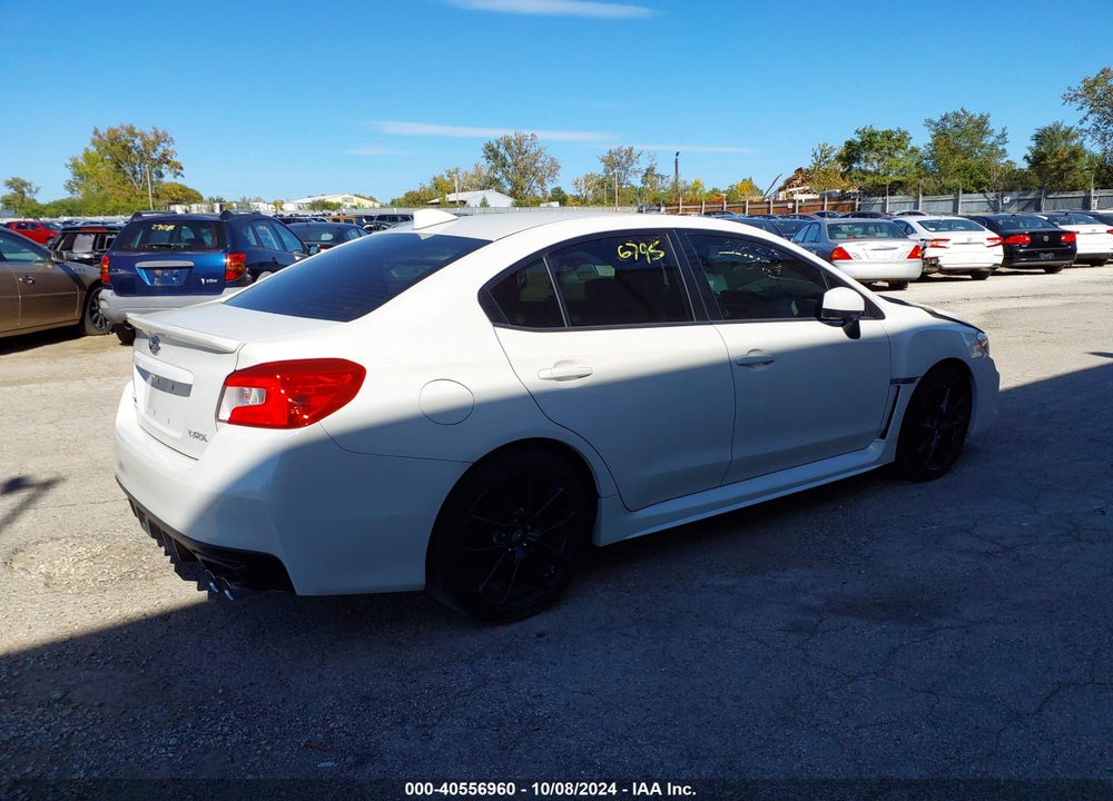 2021 SUBARU WRX PREMIUM VIN: JF1VA1C60M9803357