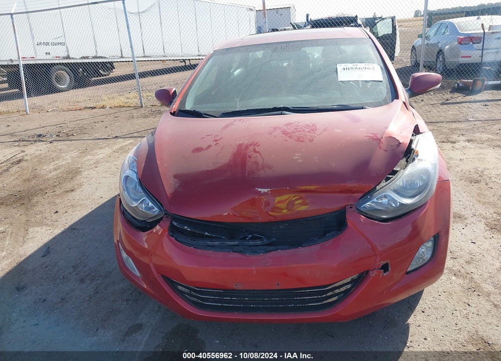 2013 HYUNDAI ELANTRA VIN: KMHDH4AE7DU588789