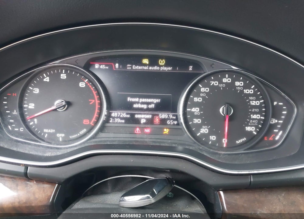 2020 AUDI Q5 PREMIUM 45 TFSI QUATTRO S TRONIC/TITANIUM PREMIUM 45 TFSI QUATTRO S TRONIC VIN: WA1ANAFY2L2013120