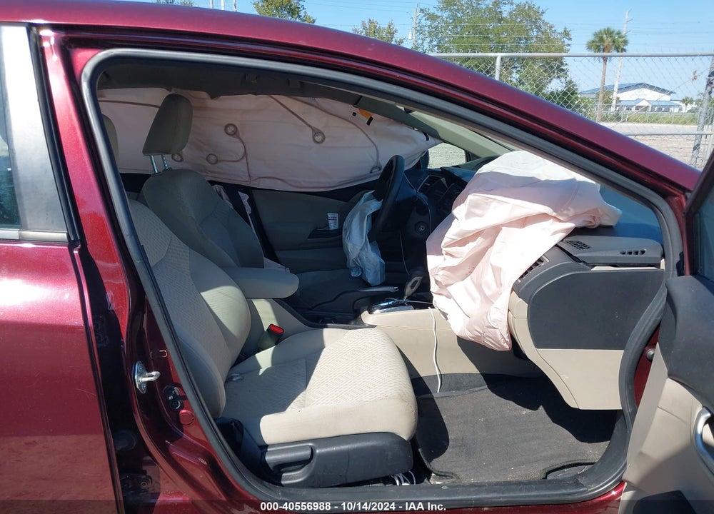 2014 HONDA CIVIC LX VIN: 19XFB2F59EE041339