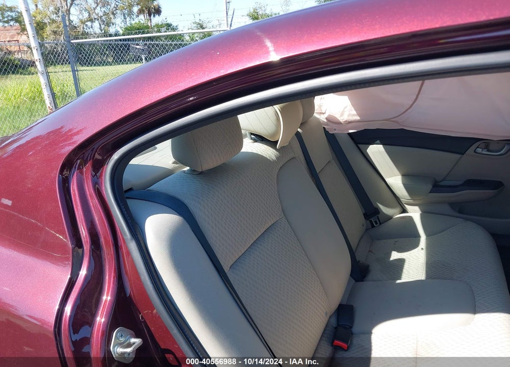 2014 HONDA CIVIC LX VIN: 19XFB2F59EE041339