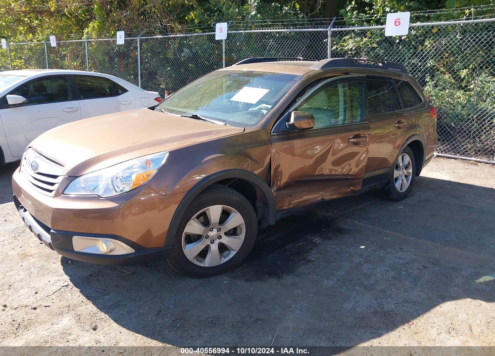2011 SUBARU OUTBACK 2.5I PREMIUM VIN: 4S4BRBGCXB3412918