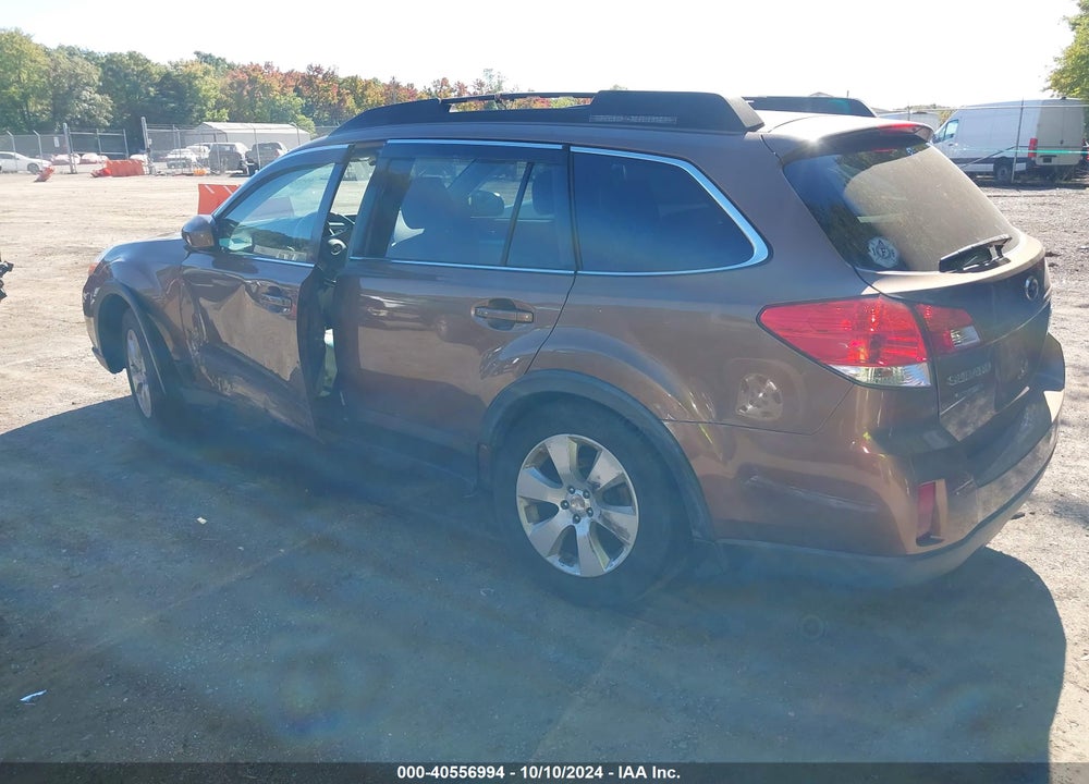2011 SUBARU OUTBACK 2.5I PREMIUM VIN: 4S4BRBGCXB3412918
