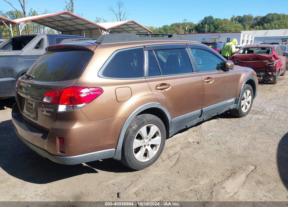 2011 SUBARU OUTBACK 2.5I PREMIUM VIN: 4S4BRBGCXB3412918