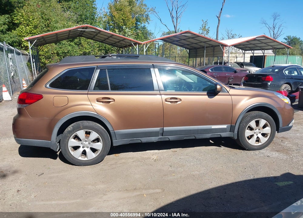 2011 SUBARU OUTBACK 2.5I PREMIUM VIN: 4S4BRBGCXB3412918