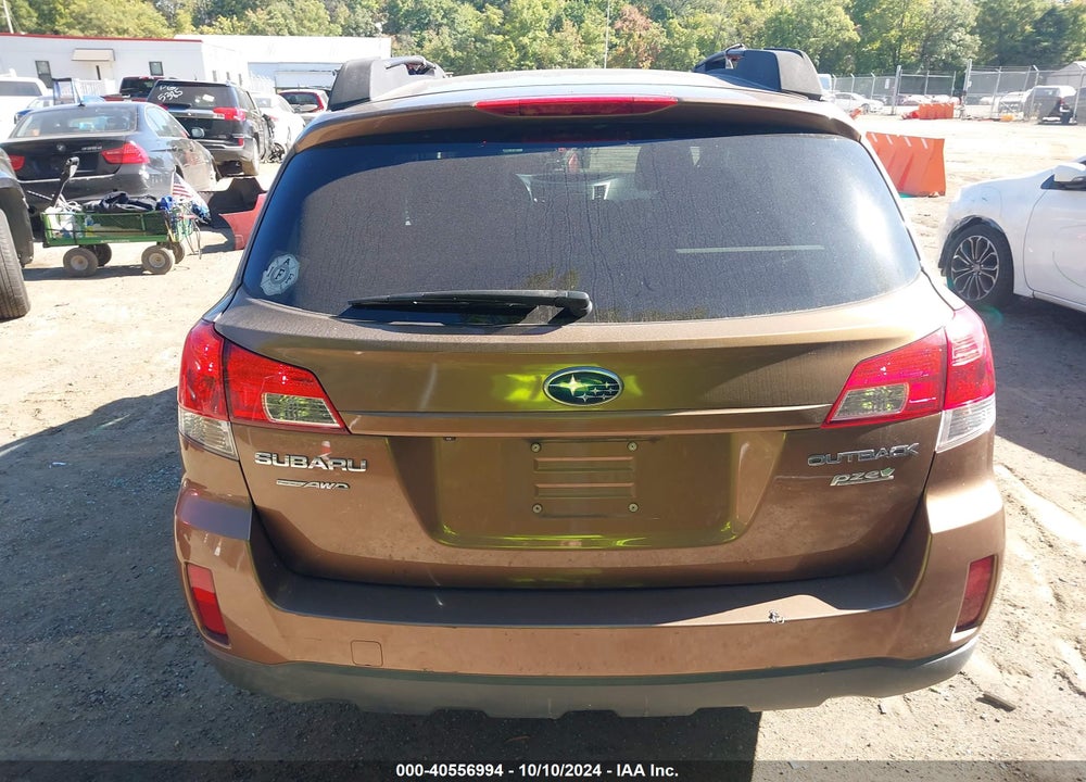 2011 SUBARU OUTBACK 2.5I PREMIUM VIN: 4S4BRBGCXB3412918
