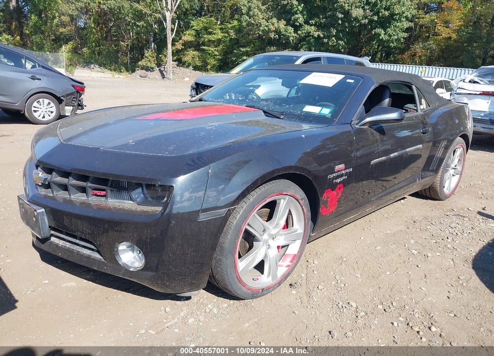 2012 CHEVROLET CAMARO 2LT VIN: 2G1FG3D31C9116208