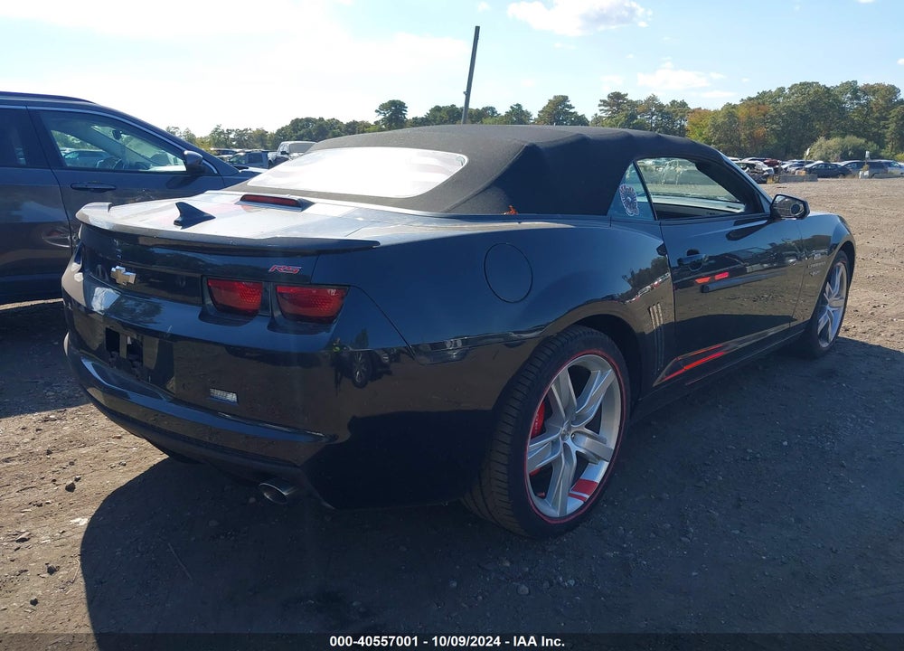 2012 CHEVROLET CAMARO 2LT VIN: 2G1FG3D31C9116208