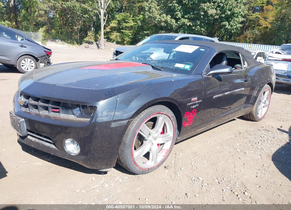 2012 CHEVROLET CAMARO 2LT VIN: 2G1FG3D31C9116208