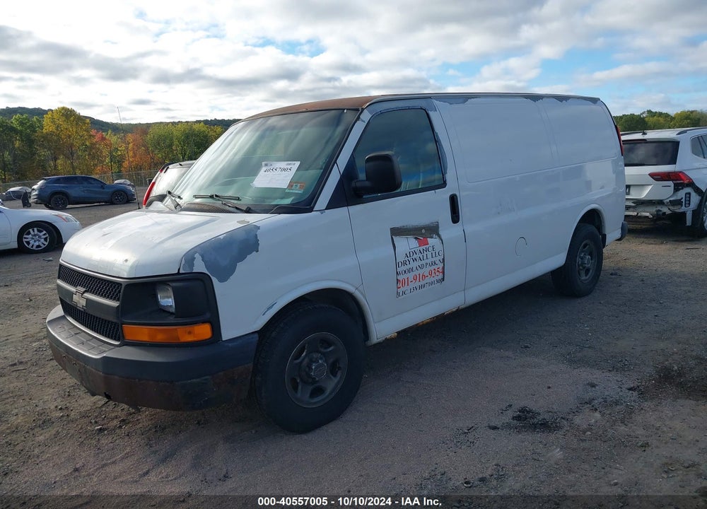 2006 CHEVROLET EXPRESS WORK VAN VIN: 1GCFG15X461103877