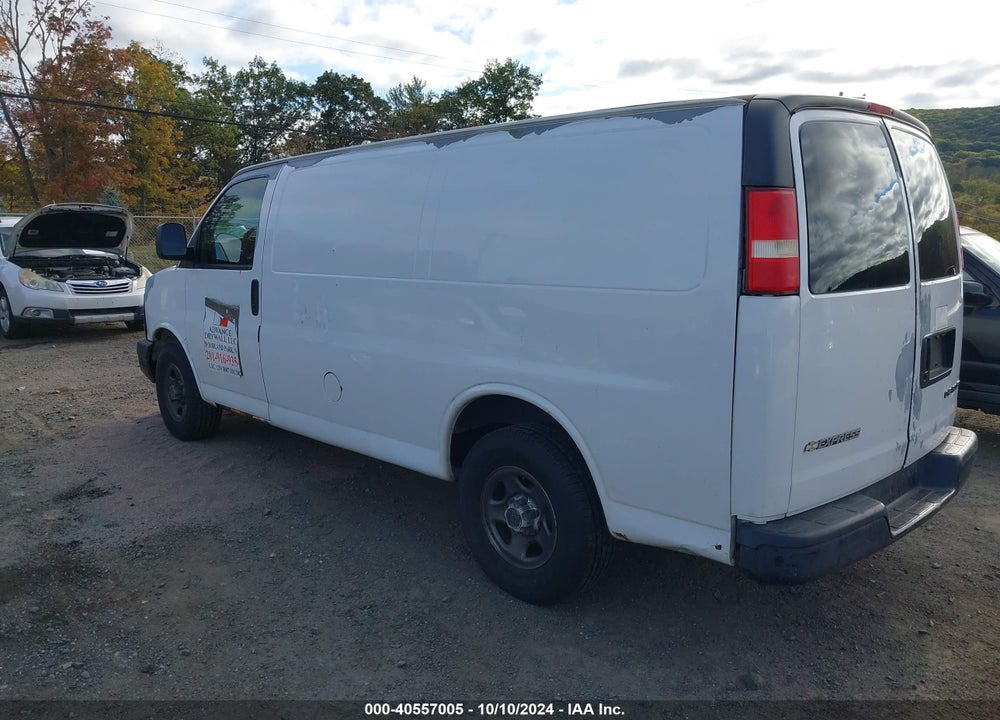 2006 CHEVROLET EXPRESS WORK VAN VIN: 1GCFG15X461103877