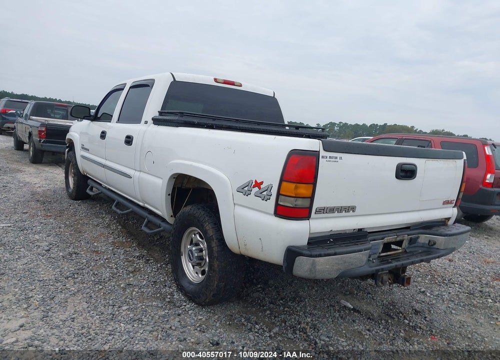 2007 GMC SIERRA 2500HD CLASSIC SLT VIN: 1GTHK23D27F129811