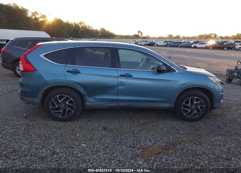 2016 HONDA CR-V SE VIN: 2HKRM3H42GH563617