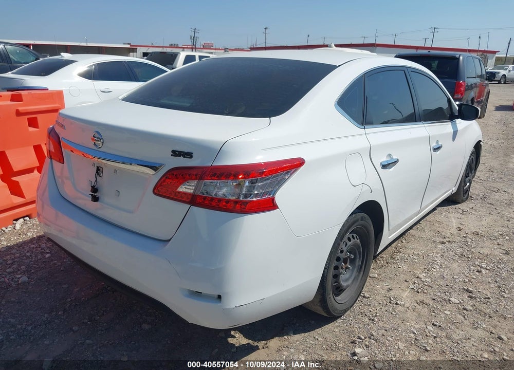 2015 NISSAN SENTRA S VIN: 3N1AB7AP7FY284084