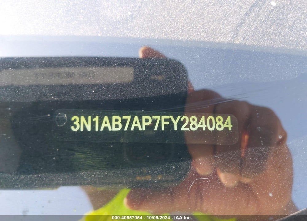 2015 NISSAN SENTRA S VIN: 3N1AB7AP7FY284084