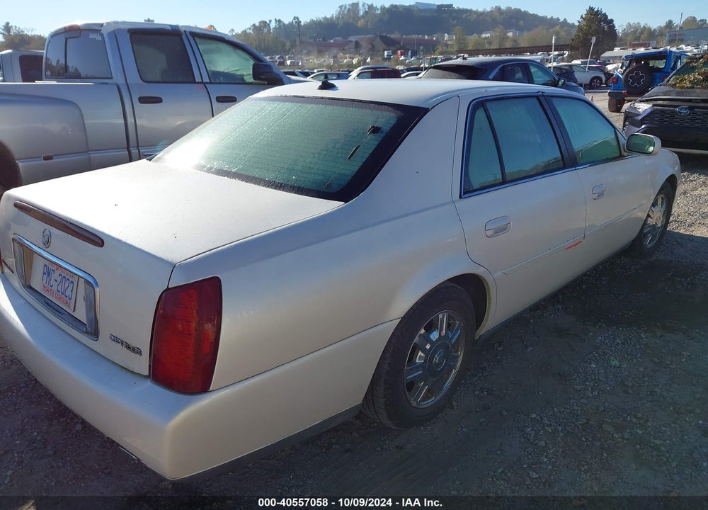 2003 CADILLAC DEVILLE STANDARD VIN: 1G6KD54Y63U165352