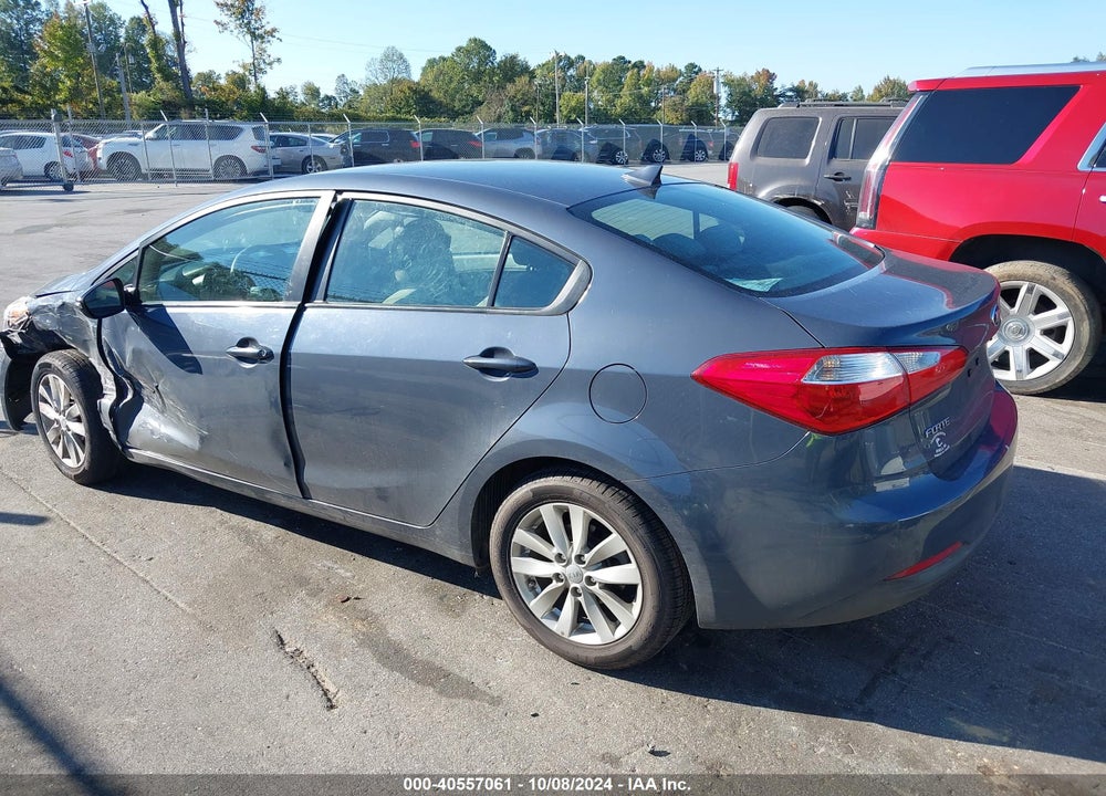 2016 KIA FORTE LX VIN: KNAFX4A61G5563228