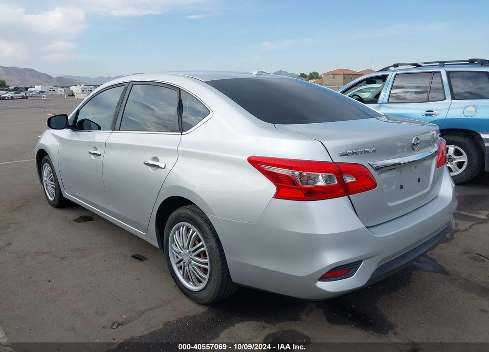2017 NISSAN SENTRA SV VIN: 3N1AB7AP4HY348424