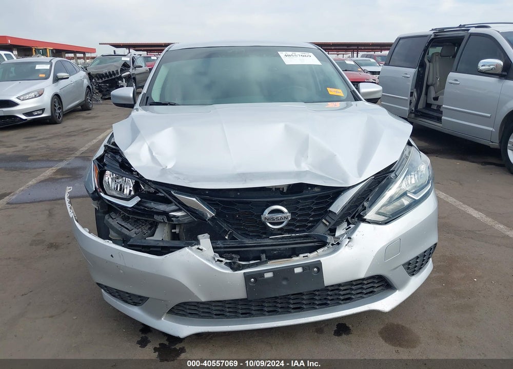 2017 NISSAN SENTRA SV VIN: 3N1AB7AP4HY348424