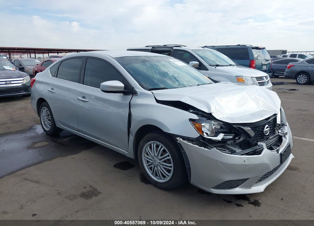 2017 NISSAN SENTRA SV VIN: 3N1AB7AP4HY348424