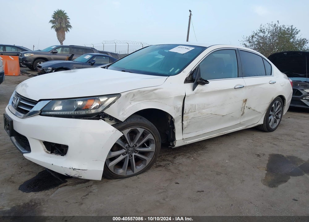 2013 HONDA ACCORD SPORT VIN: 1HGCR2F53DA243661