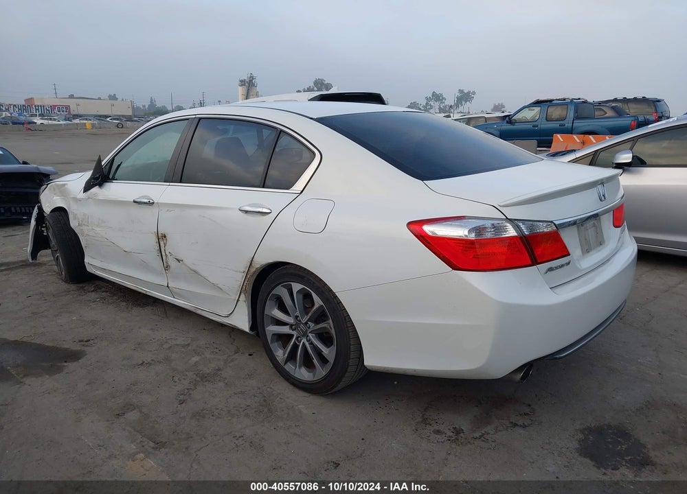 2013 HONDA ACCORD SPORT VIN: 1HGCR2F53DA243661