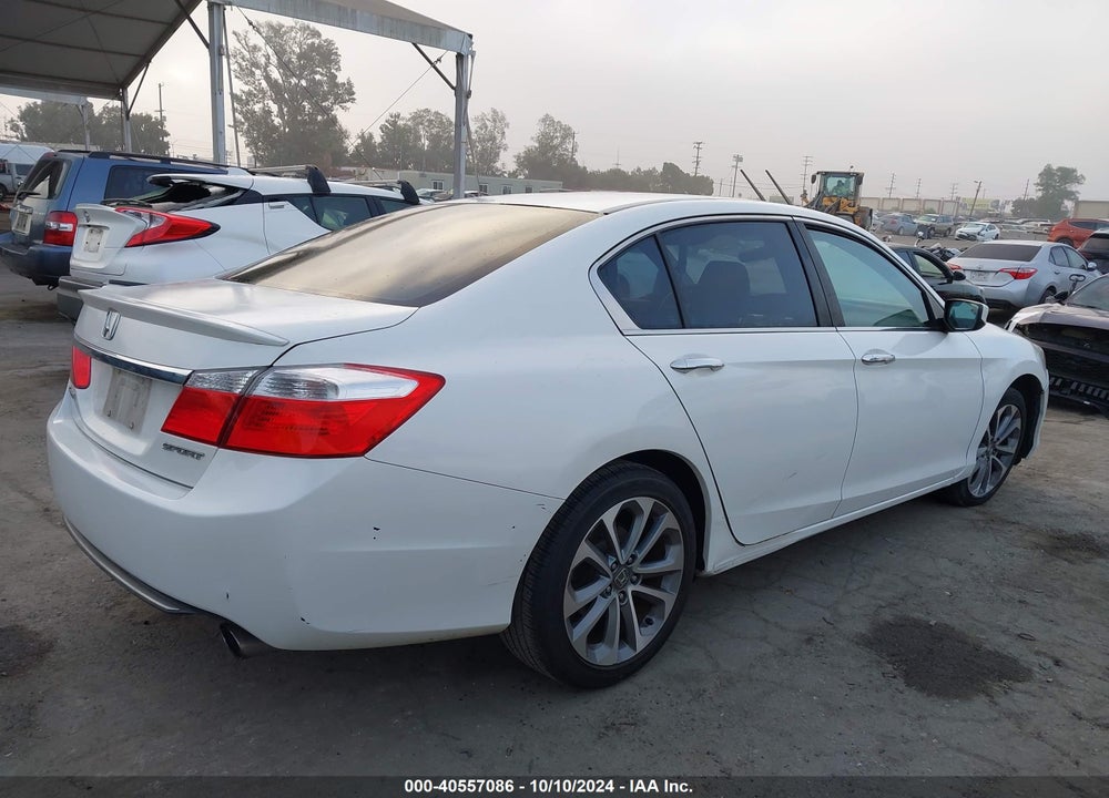 2013 HONDA ACCORD SPORT VIN: 1HGCR2F53DA243661
